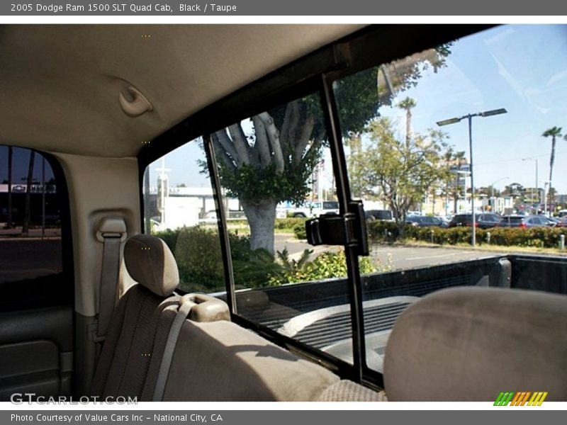 Black / Taupe 2005 Dodge Ram 1500 SLT Quad Cab
