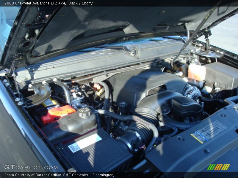 Black / Ebony 2008 Chevrolet Avalanche LTZ 4x4