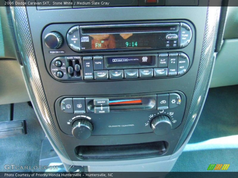 Stone White / Medium Slate Gray 2006 Dodge Caravan SXT