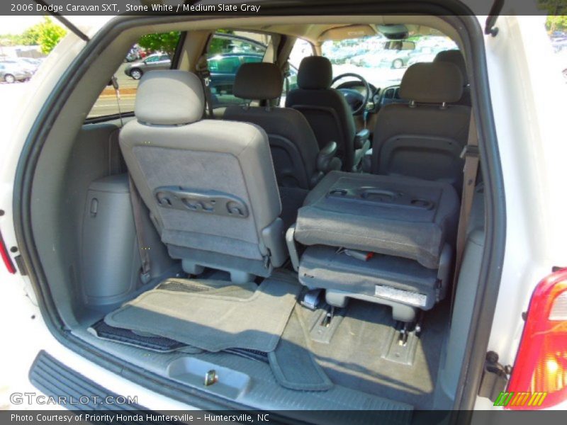 Stone White / Medium Slate Gray 2006 Dodge Caravan SXT