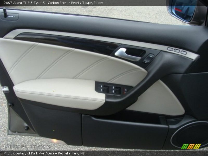Carbon Bronze Pearl / Taupe/Ebony 2007 Acura TL 3.5 Type-S