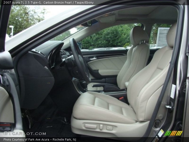 Carbon Bronze Pearl / Taupe/Ebony 2007 Acura TL 3.5 Type-S