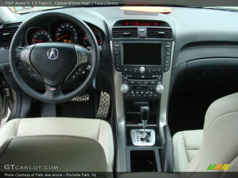 Dashboard of 2007 TL 3.5 Type-S