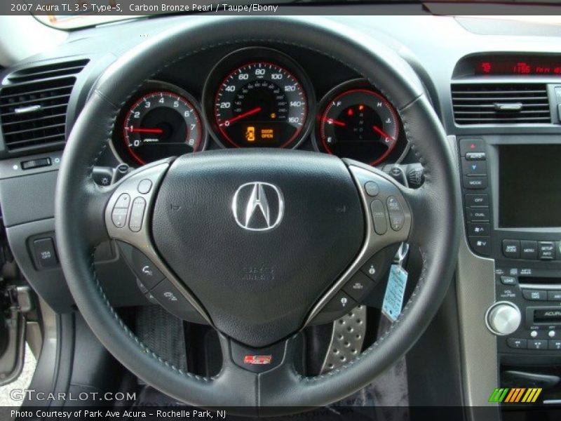 Carbon Bronze Pearl / Taupe/Ebony 2007 Acura TL 3.5 Type-S