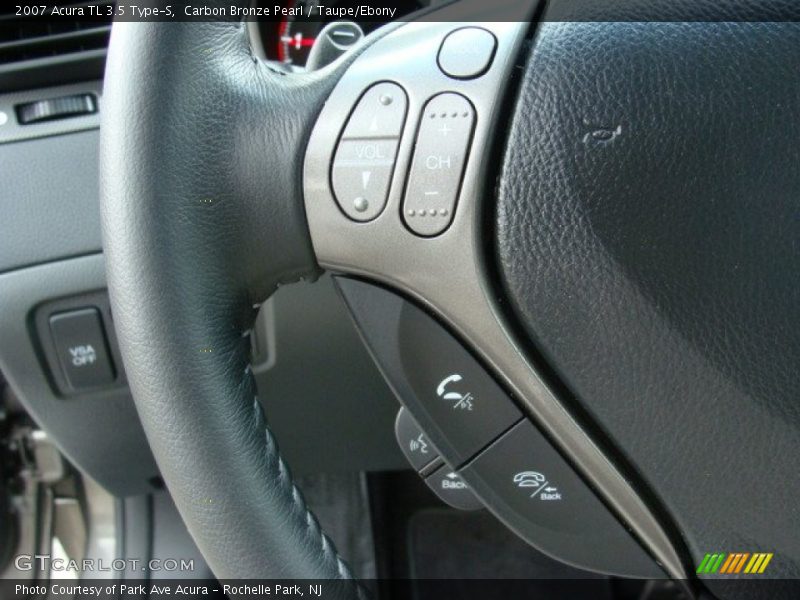 Carbon Bronze Pearl / Taupe/Ebony 2007 Acura TL 3.5 Type-S