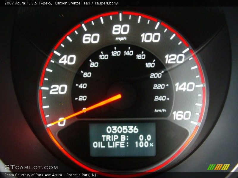 Carbon Bronze Pearl / Taupe/Ebony 2007 Acura TL 3.5 Type-S