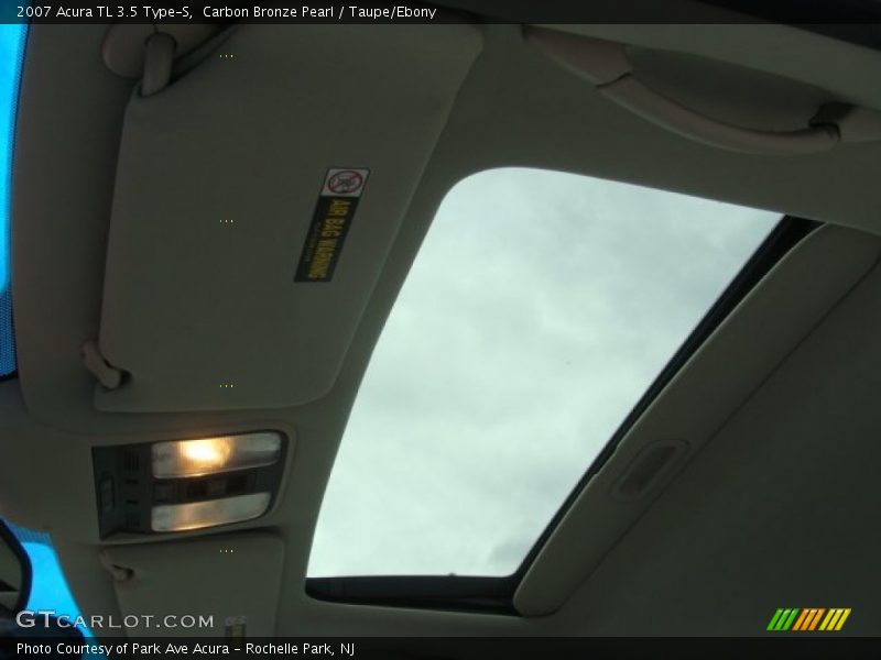 Carbon Bronze Pearl / Taupe/Ebony 2007 Acura TL 3.5 Type-S