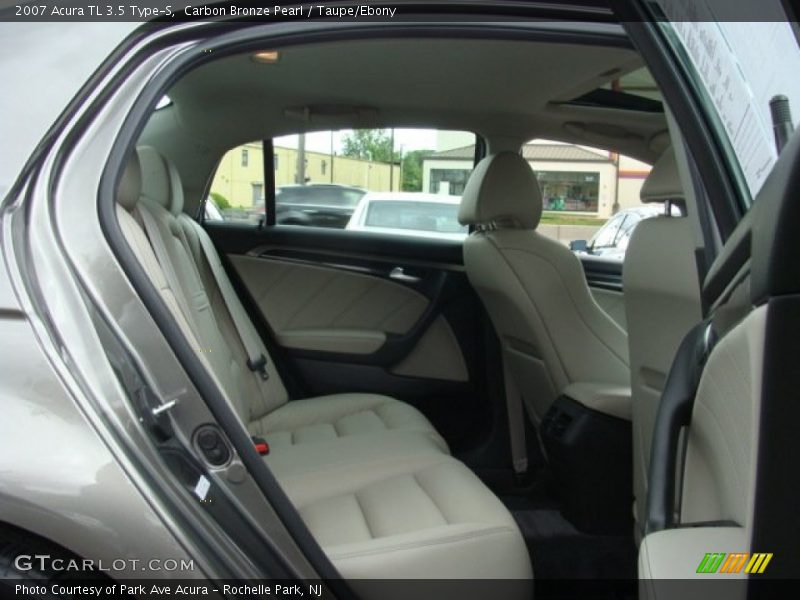 Carbon Bronze Pearl / Taupe/Ebony 2007 Acura TL 3.5 Type-S
