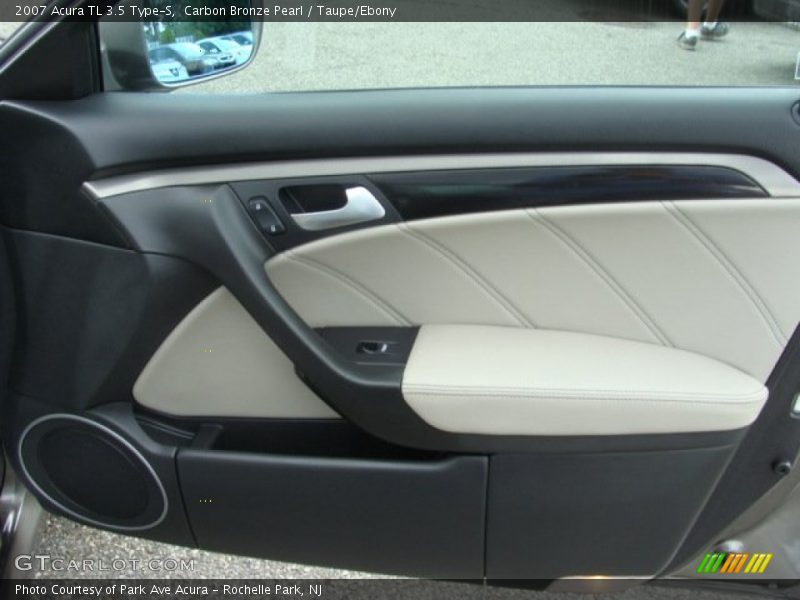 Carbon Bronze Pearl / Taupe/Ebony 2007 Acura TL 3.5 Type-S