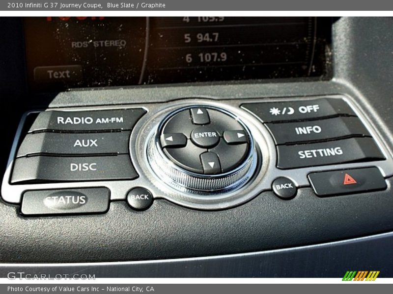Blue Slate / Graphite 2010 Infiniti G 37 Journey Coupe
