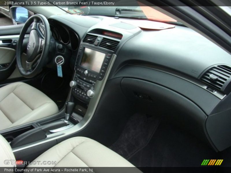 Carbon Bronze Pearl / Taupe/Ebony 2007 Acura TL 3.5 Type-S