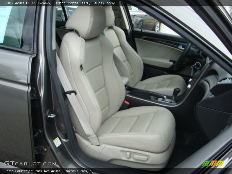 Carbon Bronze Pearl / Taupe/Ebony 2007 Acura TL 3.5 Type-S