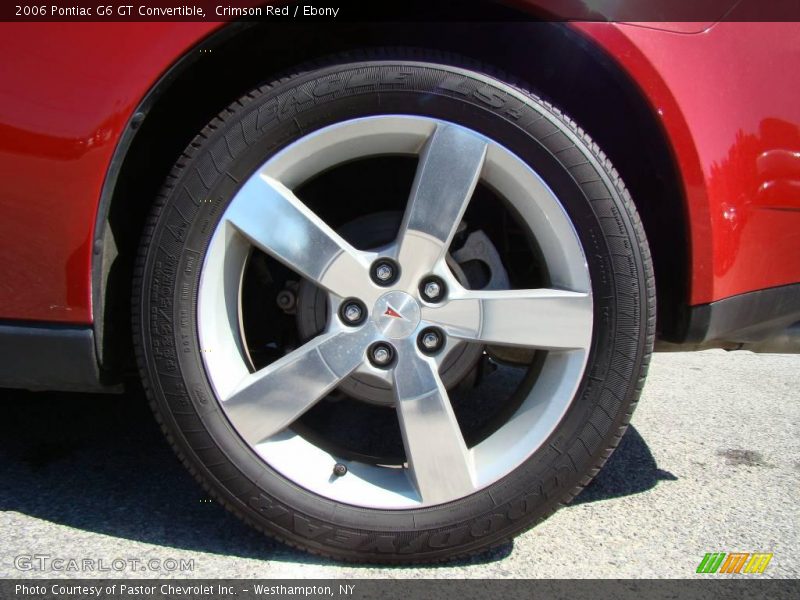 Crimson Red / Ebony 2006 Pontiac G6 GT Convertible
