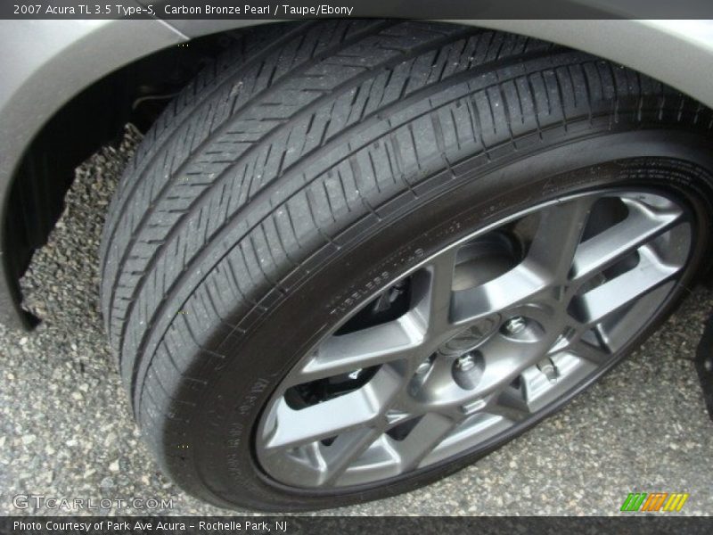 Carbon Bronze Pearl / Taupe/Ebony 2007 Acura TL 3.5 Type-S
