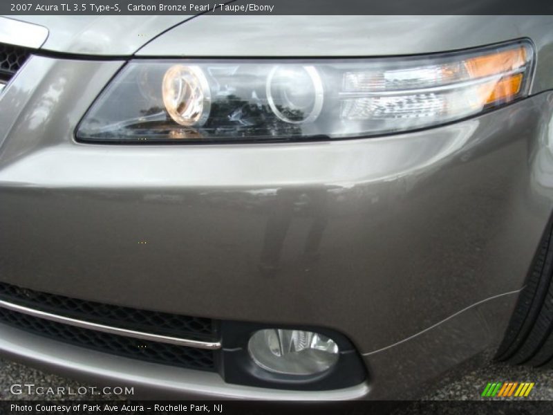 Carbon Bronze Pearl / Taupe/Ebony 2007 Acura TL 3.5 Type-S