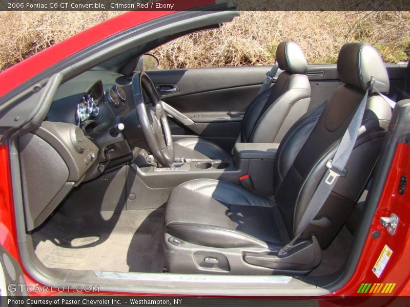 Crimson Red / Ebony 2006 Pontiac G6 GT Convertible