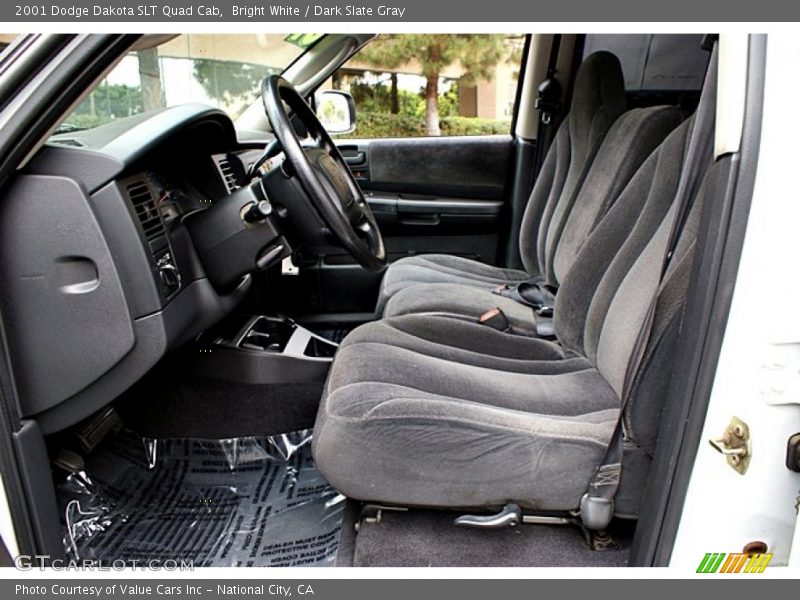  2001 Dakota SLT Quad Cab Dark Slate Gray Interior