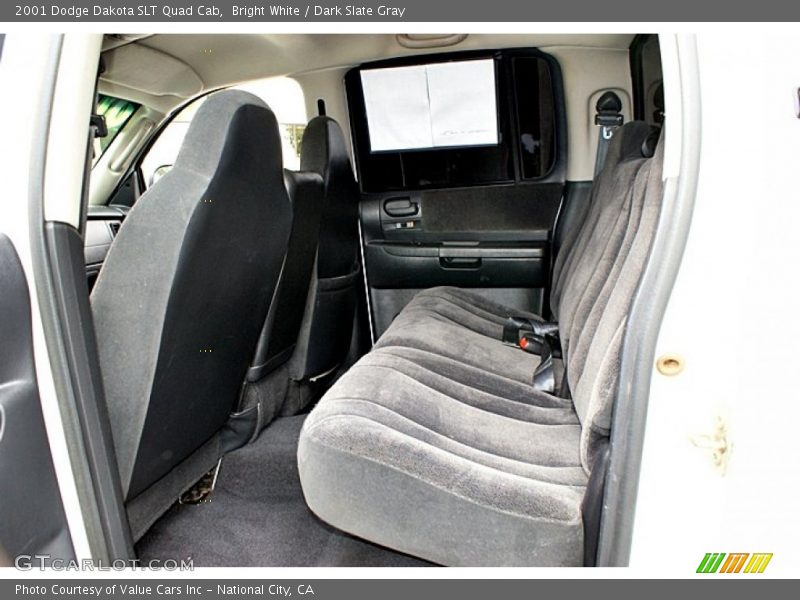 Rear Seat of 2001 Dakota SLT Quad Cab