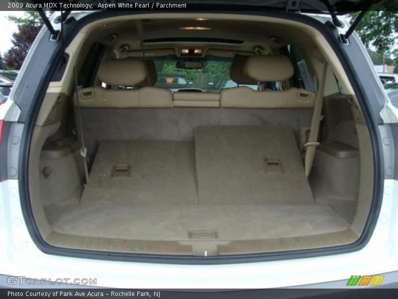 Aspen White Pearl / Parchment 2009 Acura MDX Technology