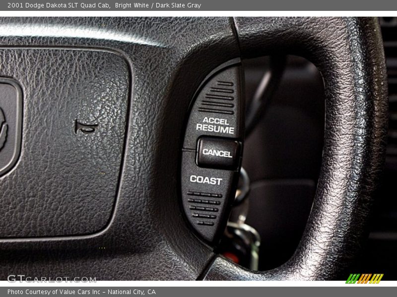 Controls of 2001 Dakota SLT Quad Cab