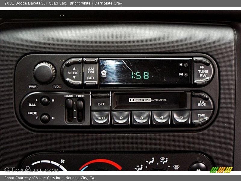 Audio System of 2001 Dakota SLT Quad Cab