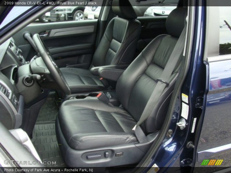 Royal Blue Pearl / Black 2009 Honda CR-V EX-L 4WD