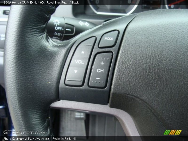 Royal Blue Pearl / Black 2009 Honda CR-V EX-L 4WD
