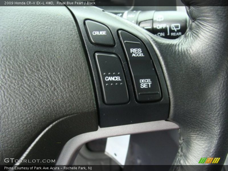Royal Blue Pearl / Black 2009 Honda CR-V EX-L 4WD
