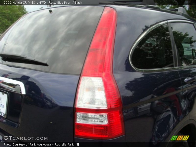 Royal Blue Pearl / Black 2009 Honda CR-V EX-L 4WD