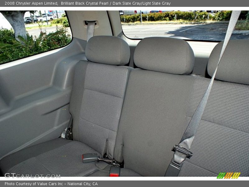 Brilliant Black Crystal Pearl / Dark Slate Gray/Light Slate Gray 2008 Chrysler Aspen Limited