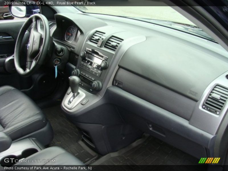 Royal Blue Pearl / Black 2009 Honda CR-V EX-L 4WD