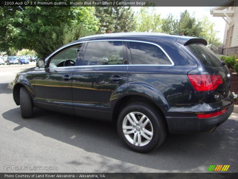 Mugello Blue Pearl Effect / Cardamom Beige 2009 Audi Q7 3.6 Premium quattro
