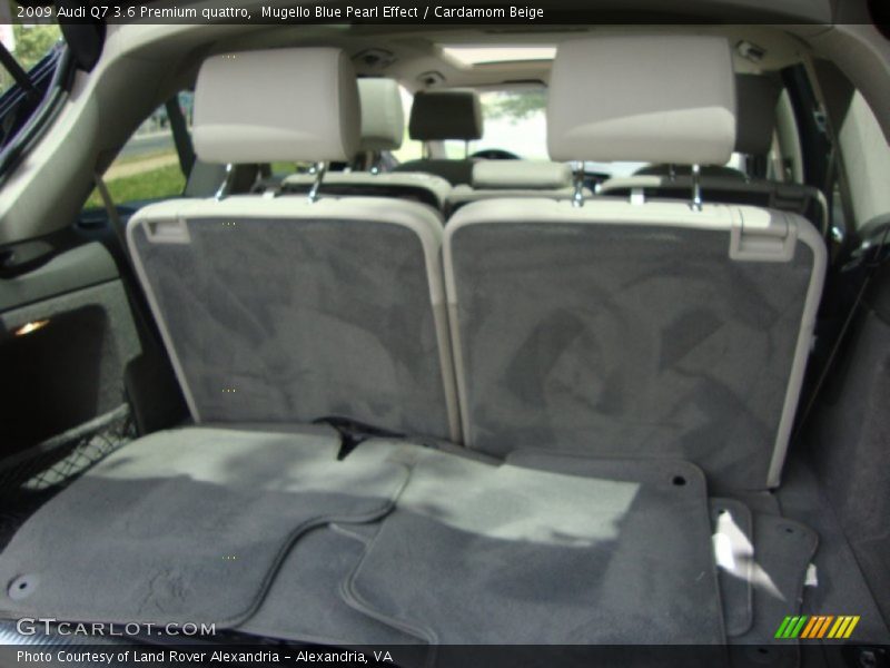 Mugello Blue Pearl Effect / Cardamom Beige 2009 Audi Q7 3.6 Premium quattro