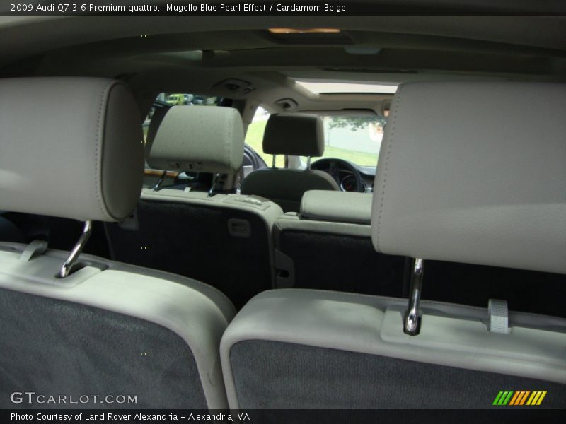 Mugello Blue Pearl Effect / Cardamom Beige 2009 Audi Q7 3.6 Premium quattro
