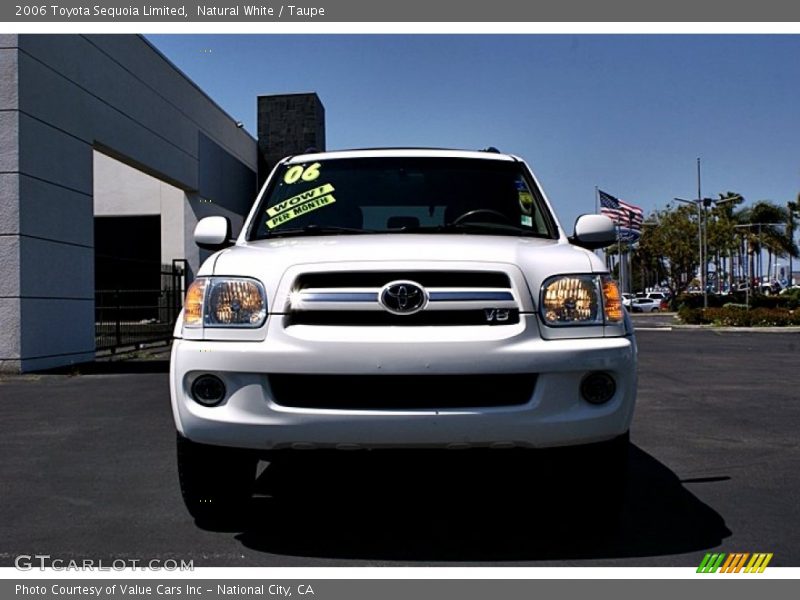 Natural White / Taupe 2006 Toyota Sequoia Limited