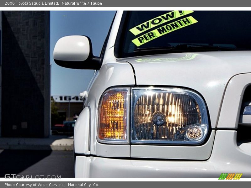 Natural White / Taupe 2006 Toyota Sequoia Limited