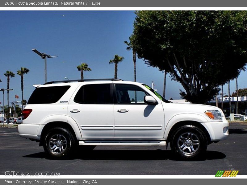 Natural White / Taupe 2006 Toyota Sequoia Limited