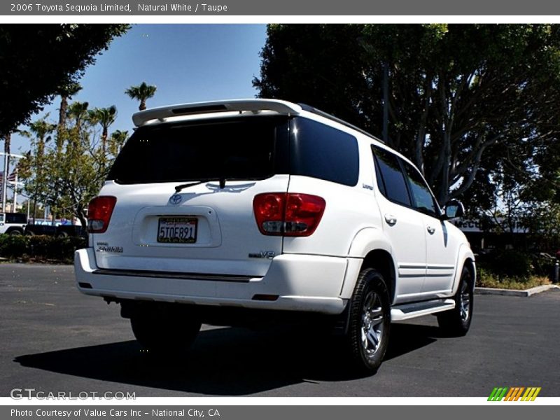 Natural White / Taupe 2006 Toyota Sequoia Limited