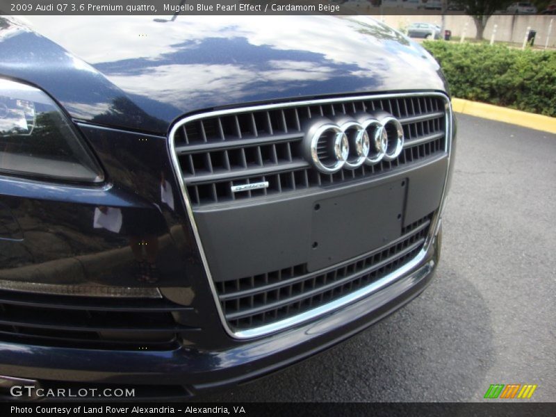 Mugello Blue Pearl Effect / Cardamom Beige 2009 Audi Q7 3.6 Premium quattro
