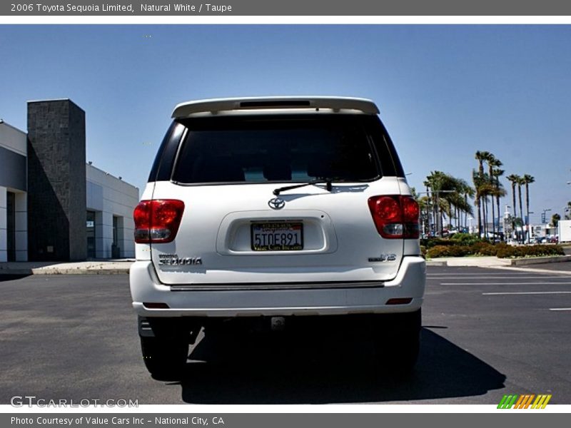 Natural White / Taupe 2006 Toyota Sequoia Limited