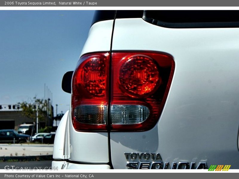 Natural White / Taupe 2006 Toyota Sequoia Limited