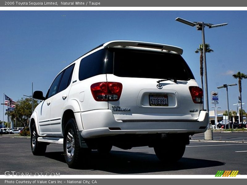 Natural White / Taupe 2006 Toyota Sequoia Limited