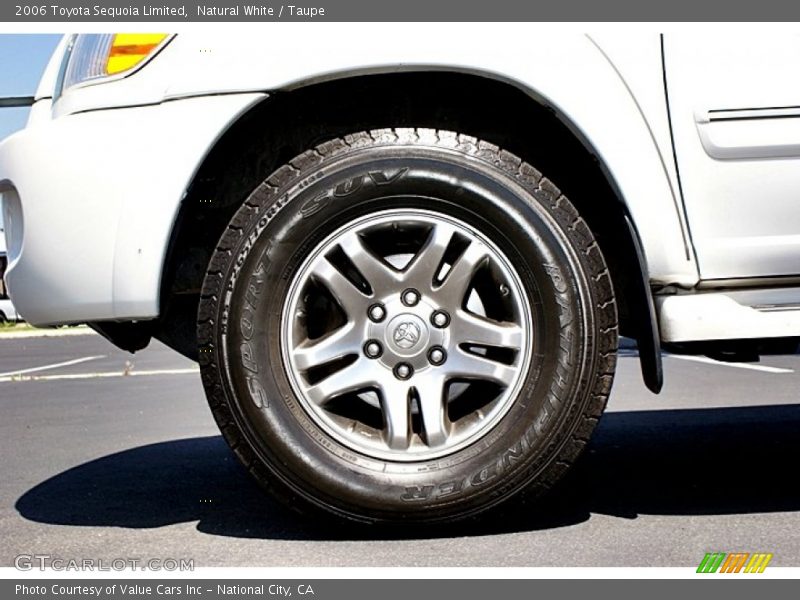 Natural White / Taupe 2006 Toyota Sequoia Limited