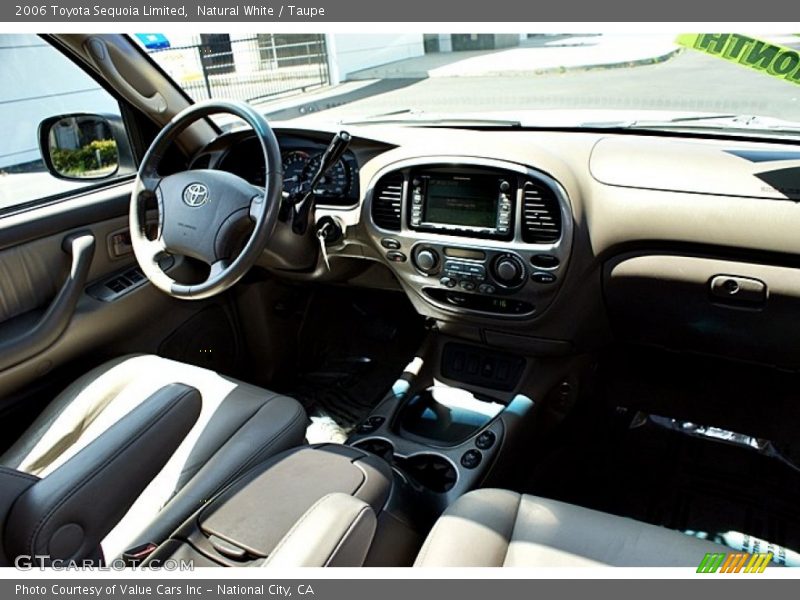 Natural White / Taupe 2006 Toyota Sequoia Limited