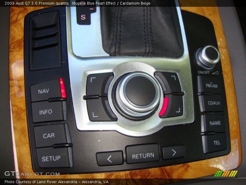 Mugello Blue Pearl Effect / Cardamom Beige 2009 Audi Q7 3.6 Premium quattro