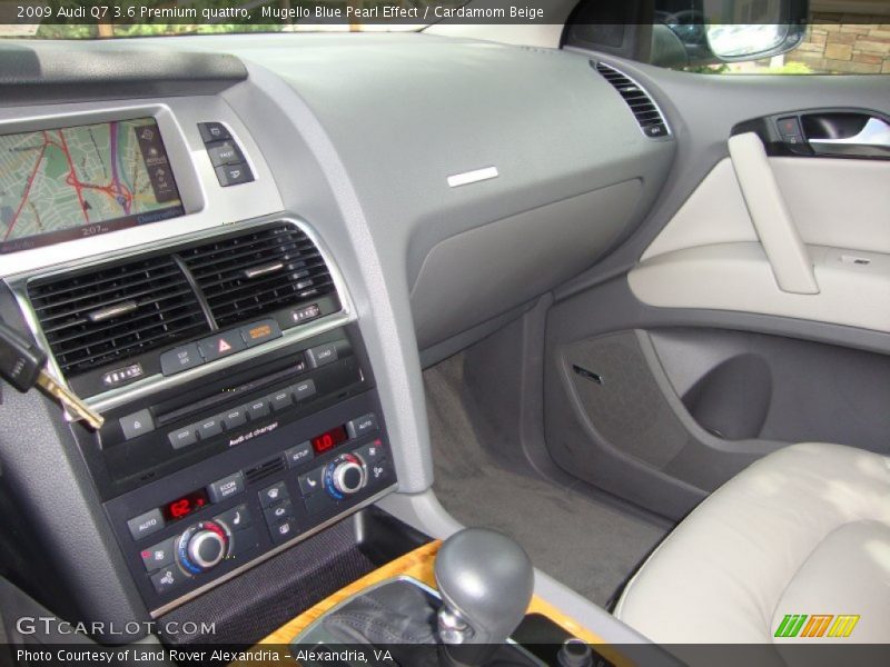 Mugello Blue Pearl Effect / Cardamom Beige 2009 Audi Q7 3.6 Premium quattro