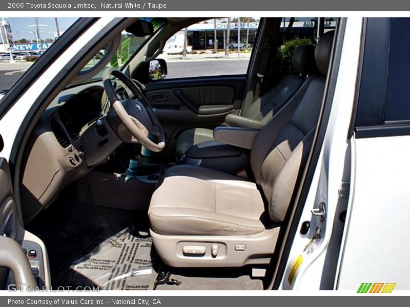 Natural White / Taupe 2006 Toyota Sequoia Limited
