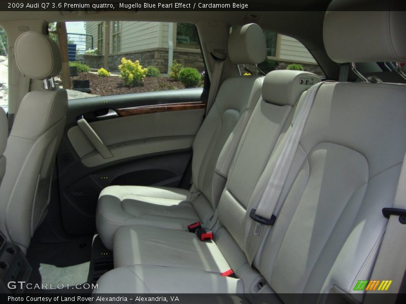 Mugello Blue Pearl Effect / Cardamom Beige 2009 Audi Q7 3.6 Premium quattro