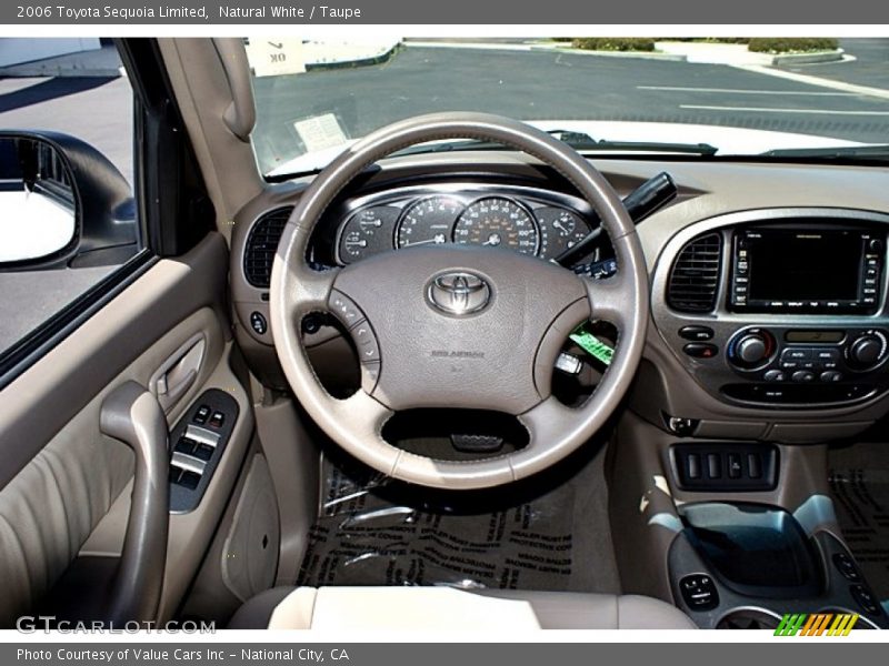 Natural White / Taupe 2006 Toyota Sequoia Limited