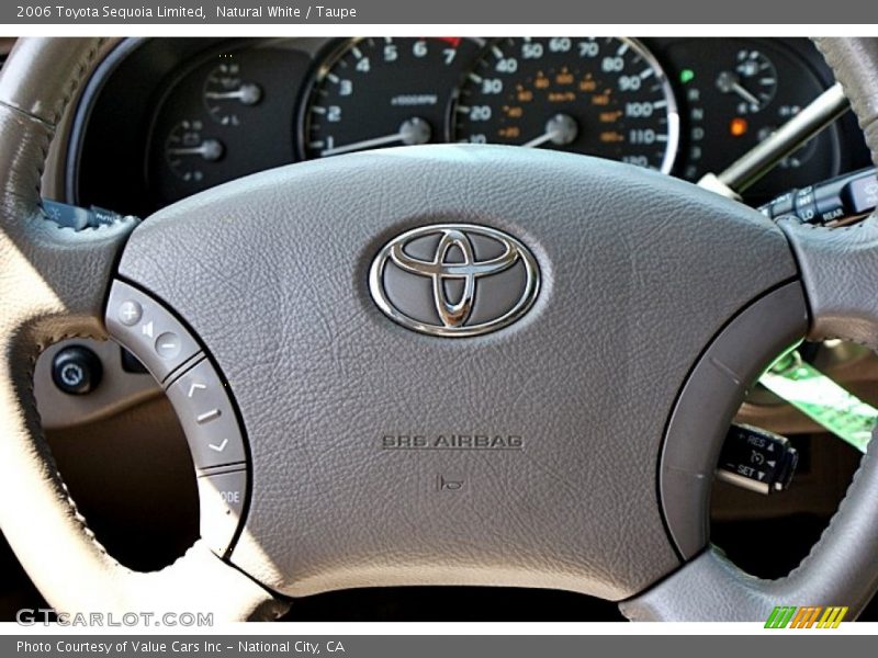 Natural White / Taupe 2006 Toyota Sequoia Limited